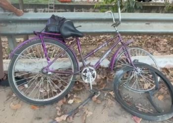 Ciclista cai em córrego após falha nos freios e é resgatado pelos bombeiros no Altinópolis