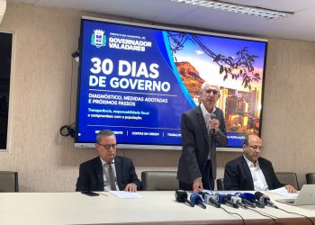 Prefeitura de Valadares apresenta balanço dos primeiros 30 dias da nova gestão e aponta necessidade de equilibrar as contas públicas