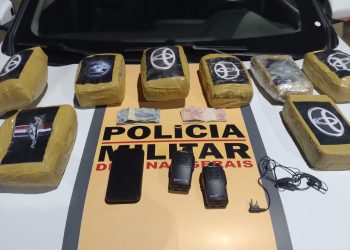 Homem é preso com oito tabletes de maconha após perseguição na BR-259 em Itueta