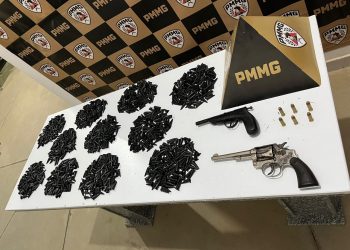 Homem é preso com mais de mil pinos de cocaína, armas e munições em Mutum