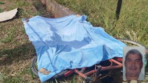 Homem morre após perder o controle de bicicleta e cair em canaleta em São Félix de Minas