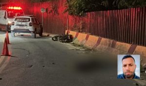 Motociclista morre após acidente em viaduto que liga os bairros de Lourdes e Altinópolis
