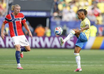Haaland decide, Noruega bate o Brasil por 2 a 1 e avança às quartas de final da Copa do Mundo