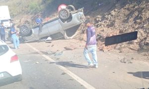Acidente entre dois veículos na BR-381 deixa feridos e mobiliza equipes de resgate em Ipatinga