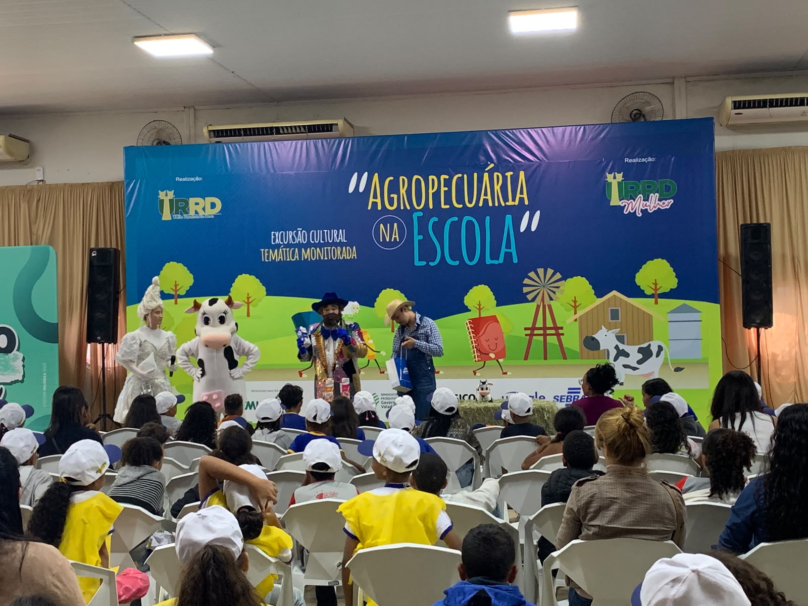 Projeto “Agropecuária na Escola” apresenta o agronegócio de forma lúdica na ExpoAgro GV
