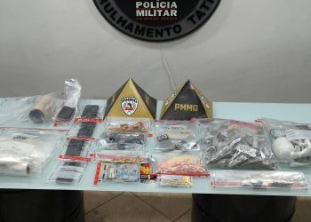 Operação contra o tráfico apreende R$ 213 mil, prende casal e encontra criança de 1 ano sozinha em casa