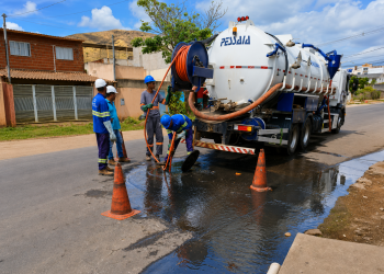 Águas de Valadares reforça ações de manutenção e reduz ocorrências de extravasamento de esgoto em nove bairros