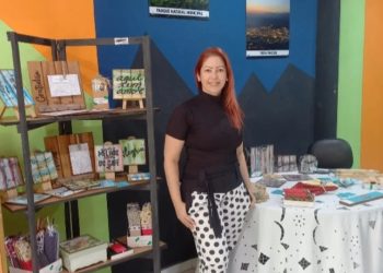 Exposição no GV CIT destaca artesanato inspirado nos cartões-postais de Valadares