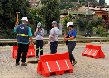 Águas de Valadares mapeia redes de esgoto para direcionar investimentos e obras em Valadares