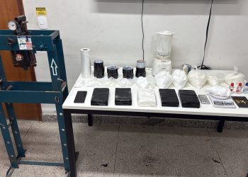 Ação integrada da PM desarticula laboratório de drogas e apreende 14 kg de cocaína em Coronel Fabriciano