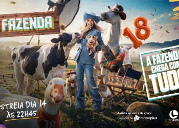 A Fazenda 18 estreia na TV Leste RECORD na segunda com muitas surpresas