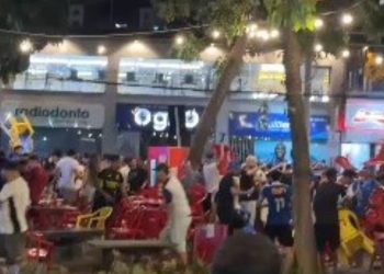 Transmissão de clássico entre Cruzeiro e Atlético termina em confusão em bar de Ipatinga