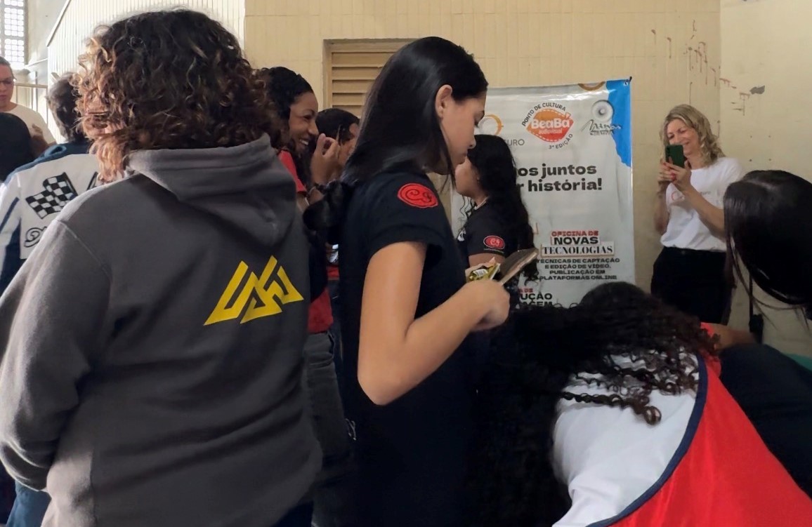 4ª edição do Ponto de Cultura Beabá Audiovisual promove formação em audiovisual, tecnologia e memória local em escola de Valadares