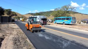 Nova 381 realiza intervenções em trechos da BR-381 entre Caeté e Governador Valadares