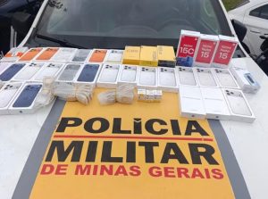Fiscalização apreende 32 celulares e “canetas emagrecedoras” em carga de R$ 300 mil em Ipatinga
