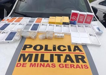 Fiscalização apreende 32 celulares e “canetas emagrecedoras” em carga de R$ 300 mil em Ipatinga