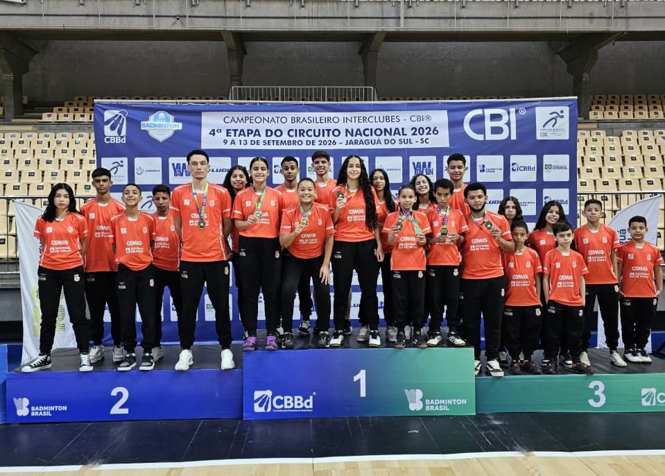 Associação de Badminton de José Raydan conquista sete medalhas na 4ª etapa do Circuito Nacional
