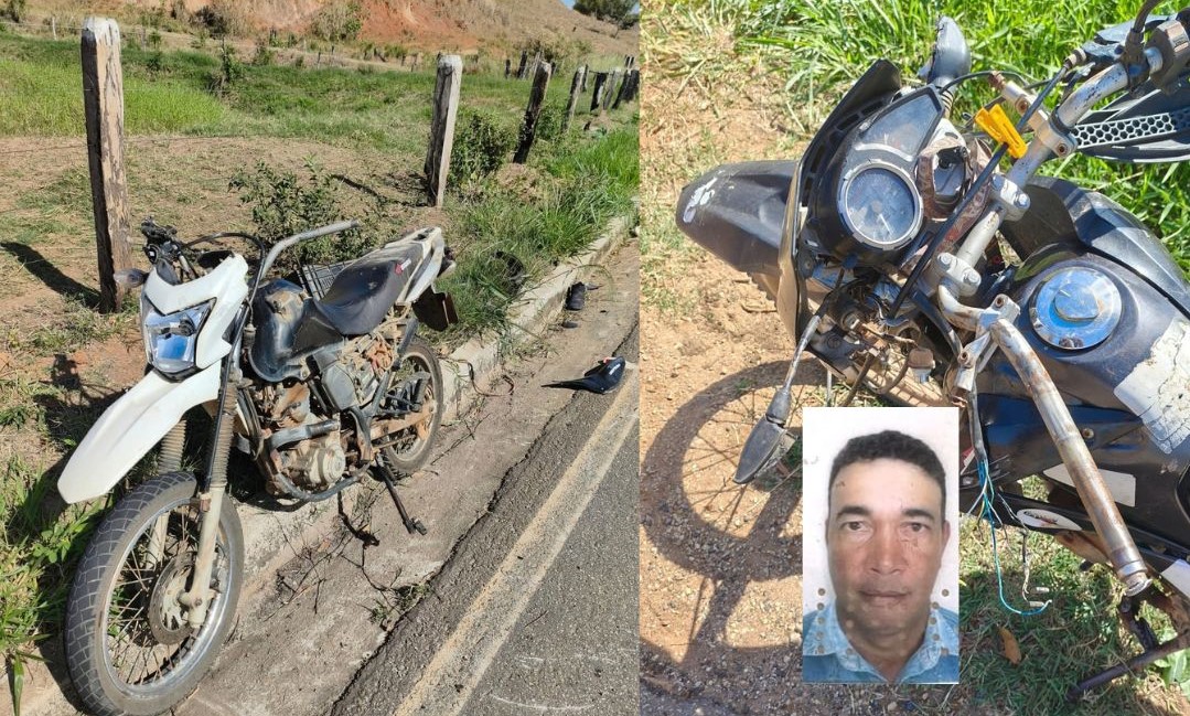 Motociclista morre após colisão entre duas motos na MG-311 em Nova Módica