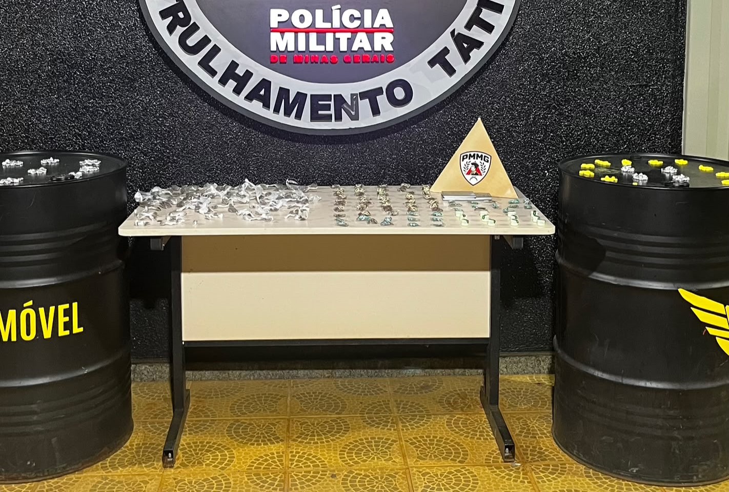Adolescente é apreendido com maconha, cocaína e ecstasy durante operação da PM em Teófilo Otoni