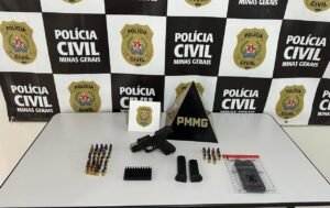 Pistola é apreendida durante investigação contra homem suspeito de abordagem sexual a adolescente em Itanhomi